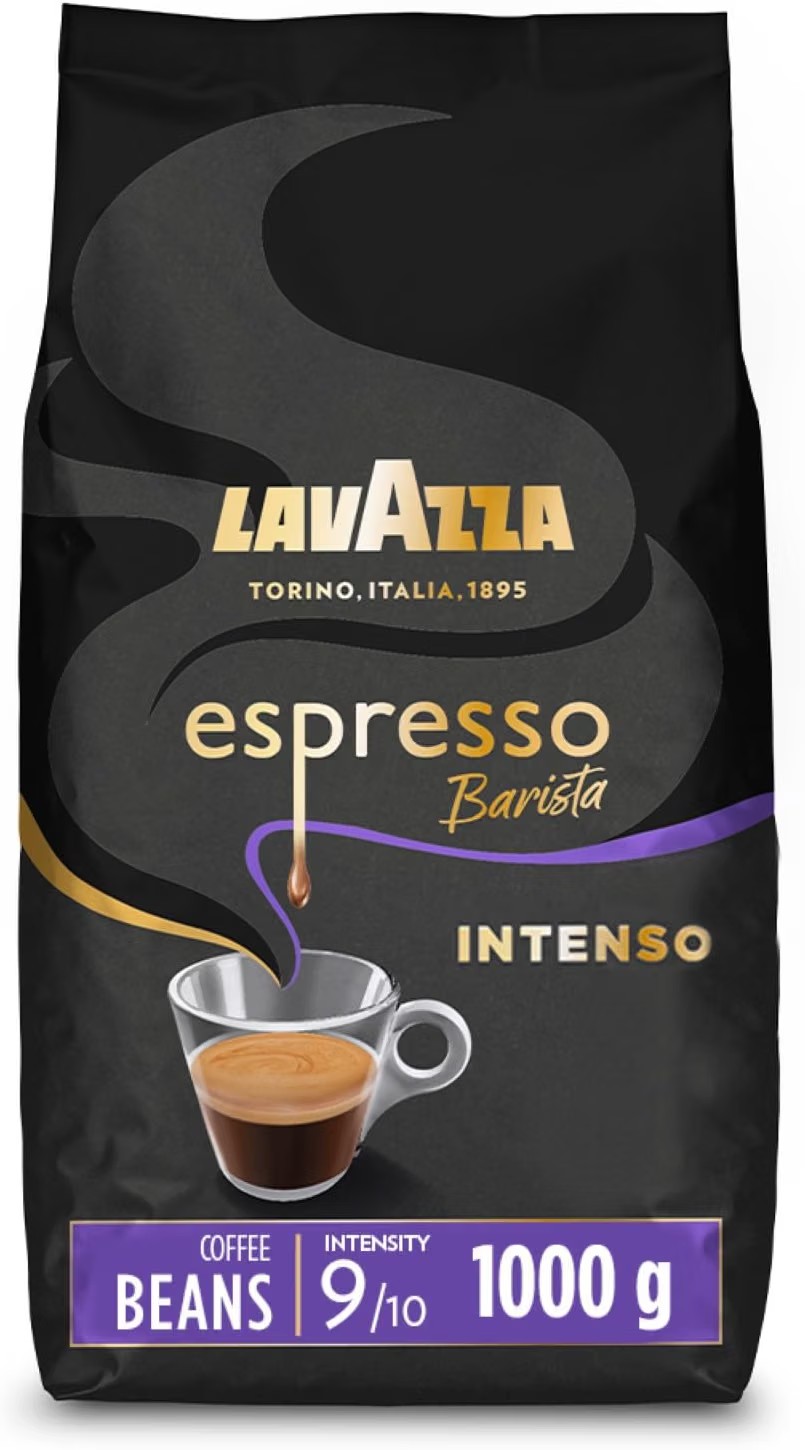 Lavazza Espresso Barista Intenso whole coffee beans, 1kg bag