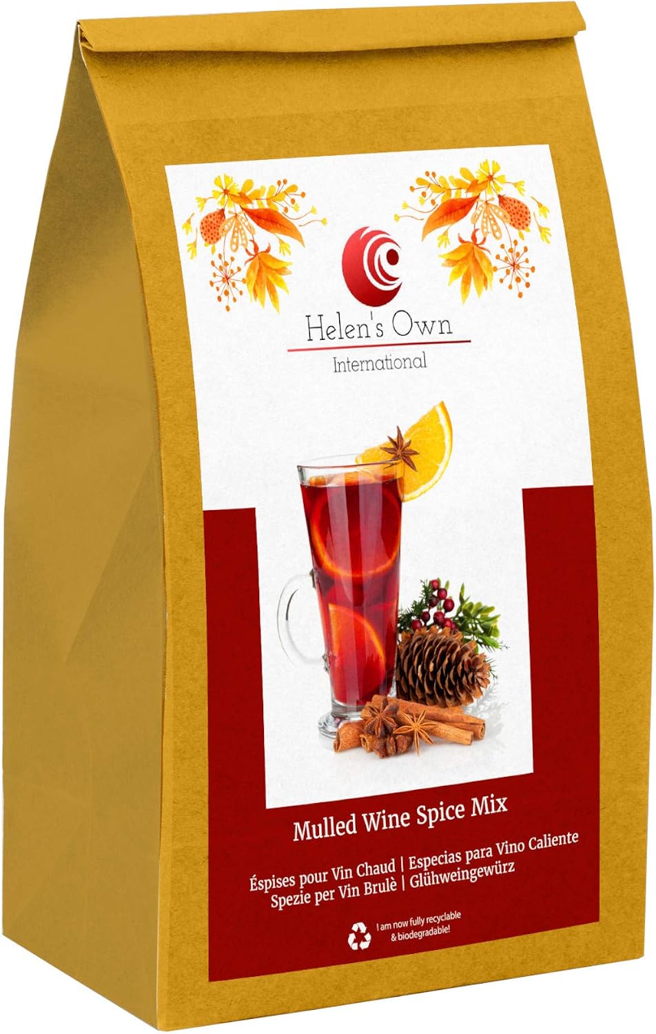 Box of German Glühwein mulled wine spice sachets
